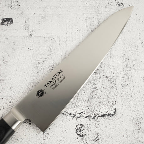 Sakai Takayuki INOX Stainless Gyuto 210mm with Western Handle