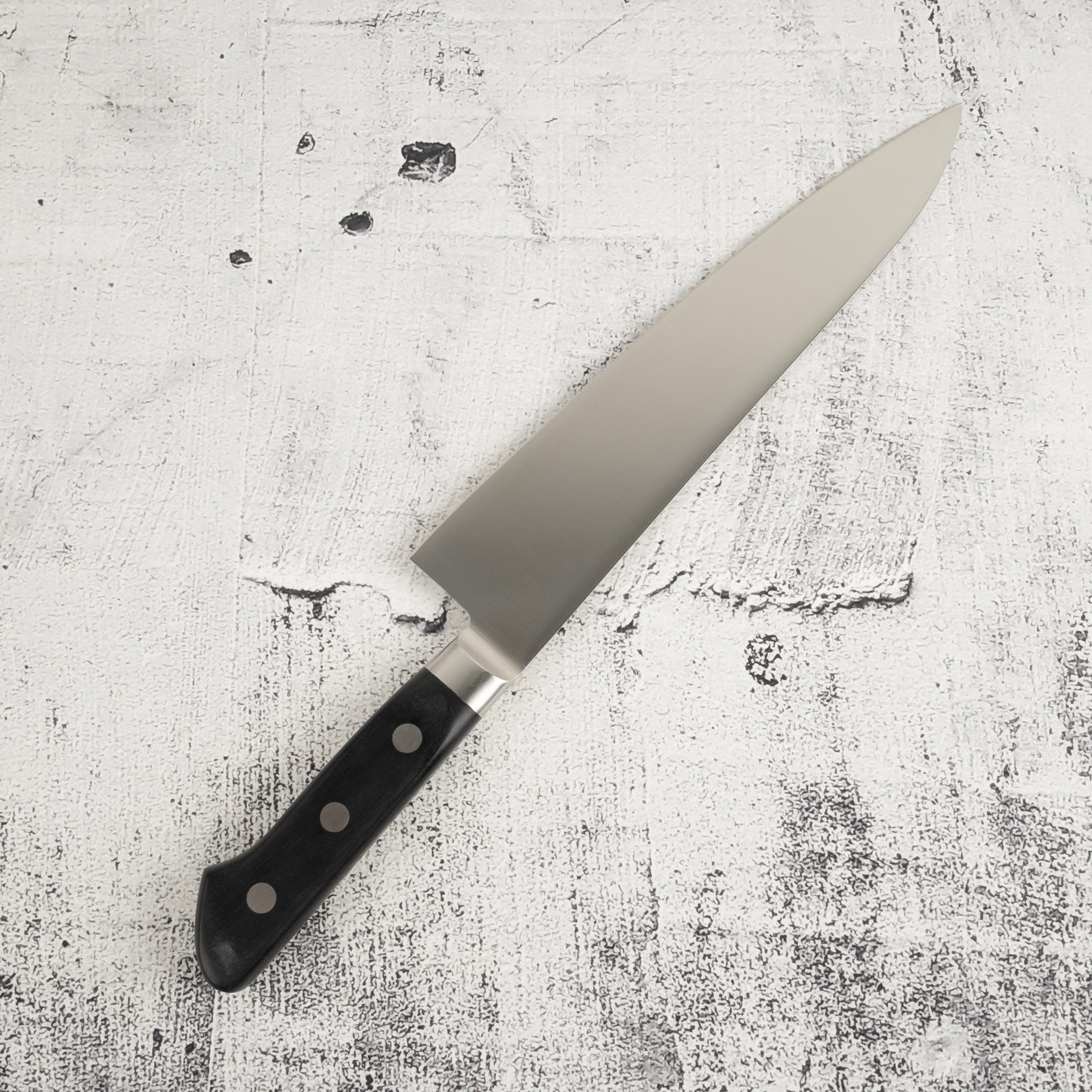 堺孝行INOX不鏽鋼不鏽鋼牛刀210mm 附西式柄– Knives and Stones