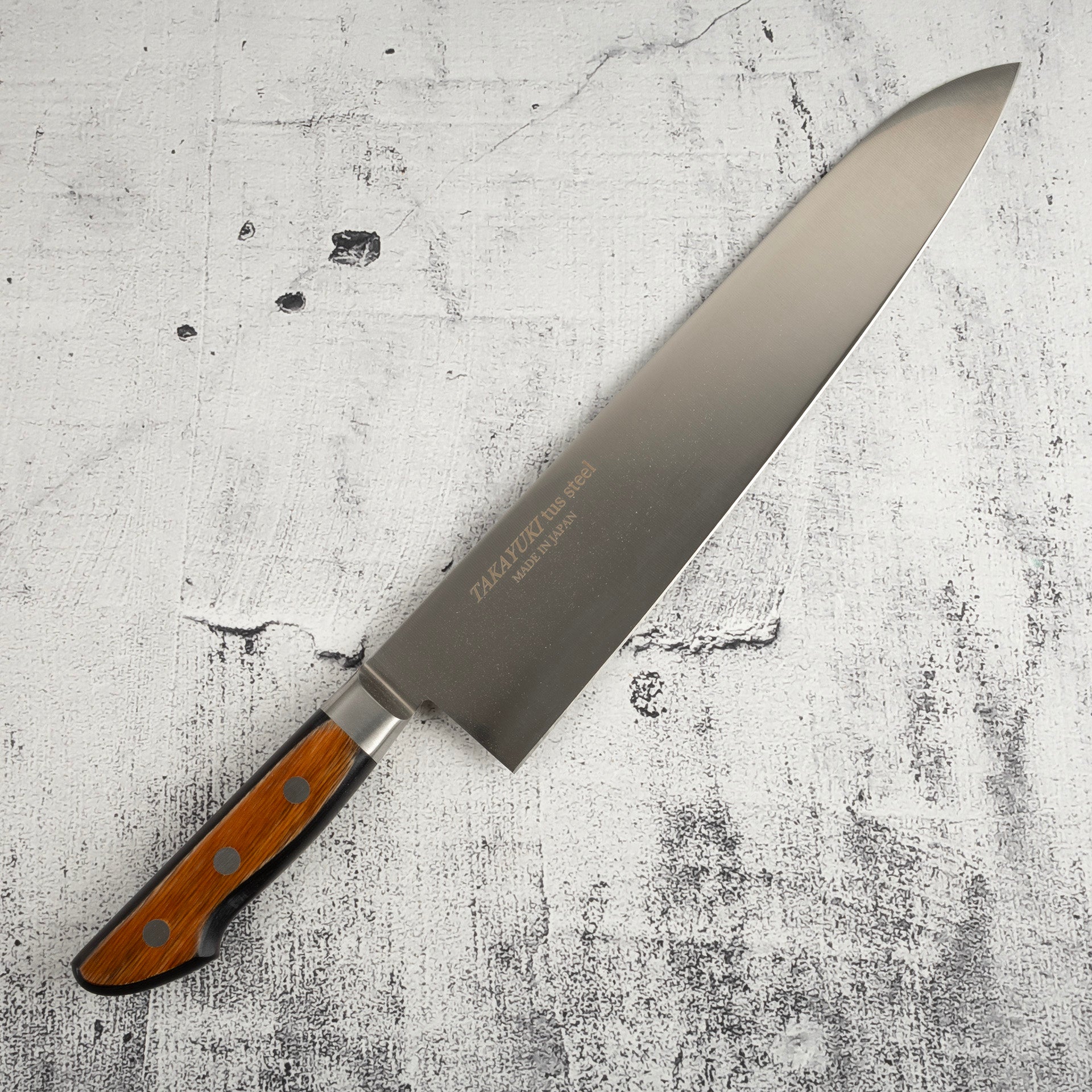 堺孝行TUS 牛刀300mm – Knives and Stones