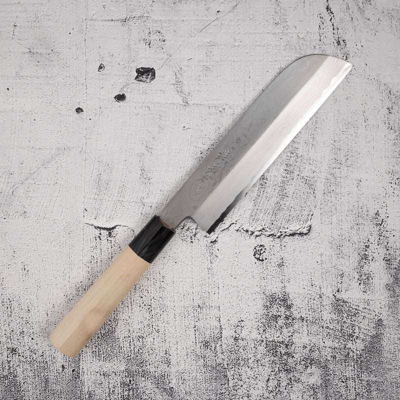 Sakai Takayuki Uzushio White 2 Damascus Kamagata Usuba 195mm