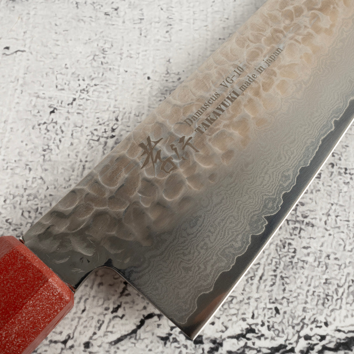 Sakai Takayuki VG10 33 Layer Damascus Santoku 170mm Aka