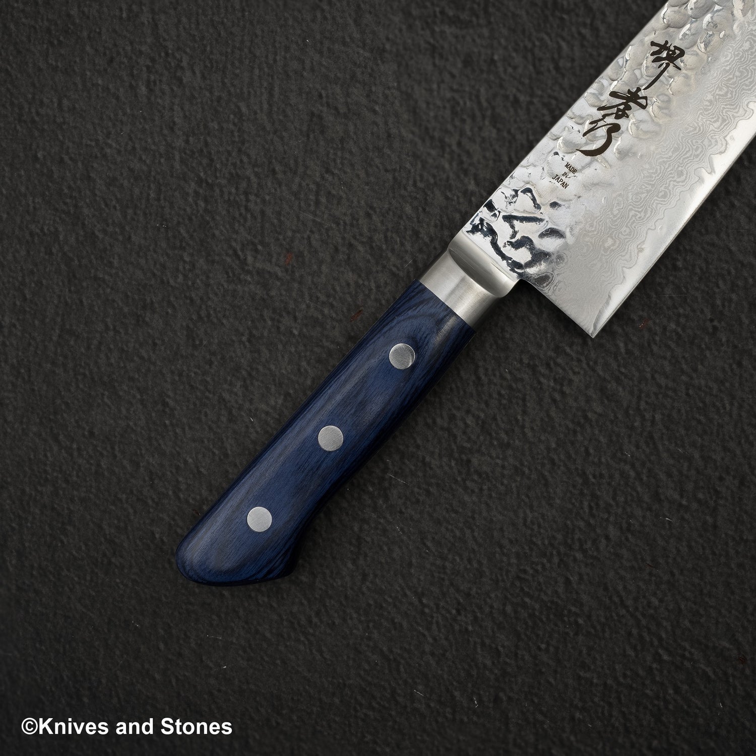 Sakai Takayuki VG10 33 Layer Damascus Gyuto 210mm Blue Handle Special