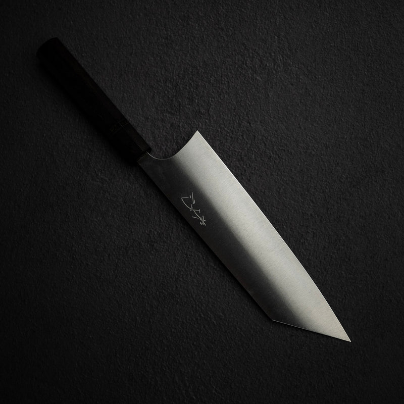 Shibata Koutetsu SG2 Boss Bunka 215mm, Ebony Black Ring Handle