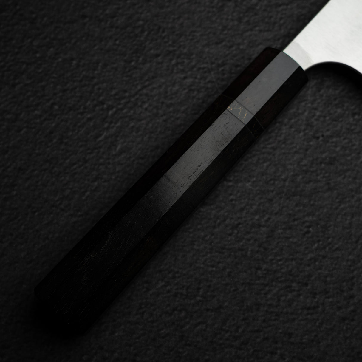 Shibata Koutetsu SG2 Boss Bunka 215mm, Ebony Black Ring Handle