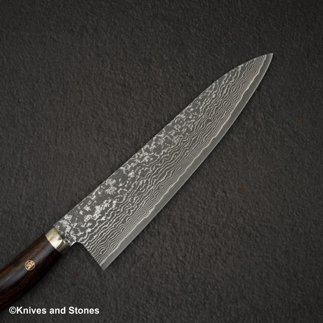Shigeki Tanaka SG2 Gyuto 210mm Ironwood Western Handle