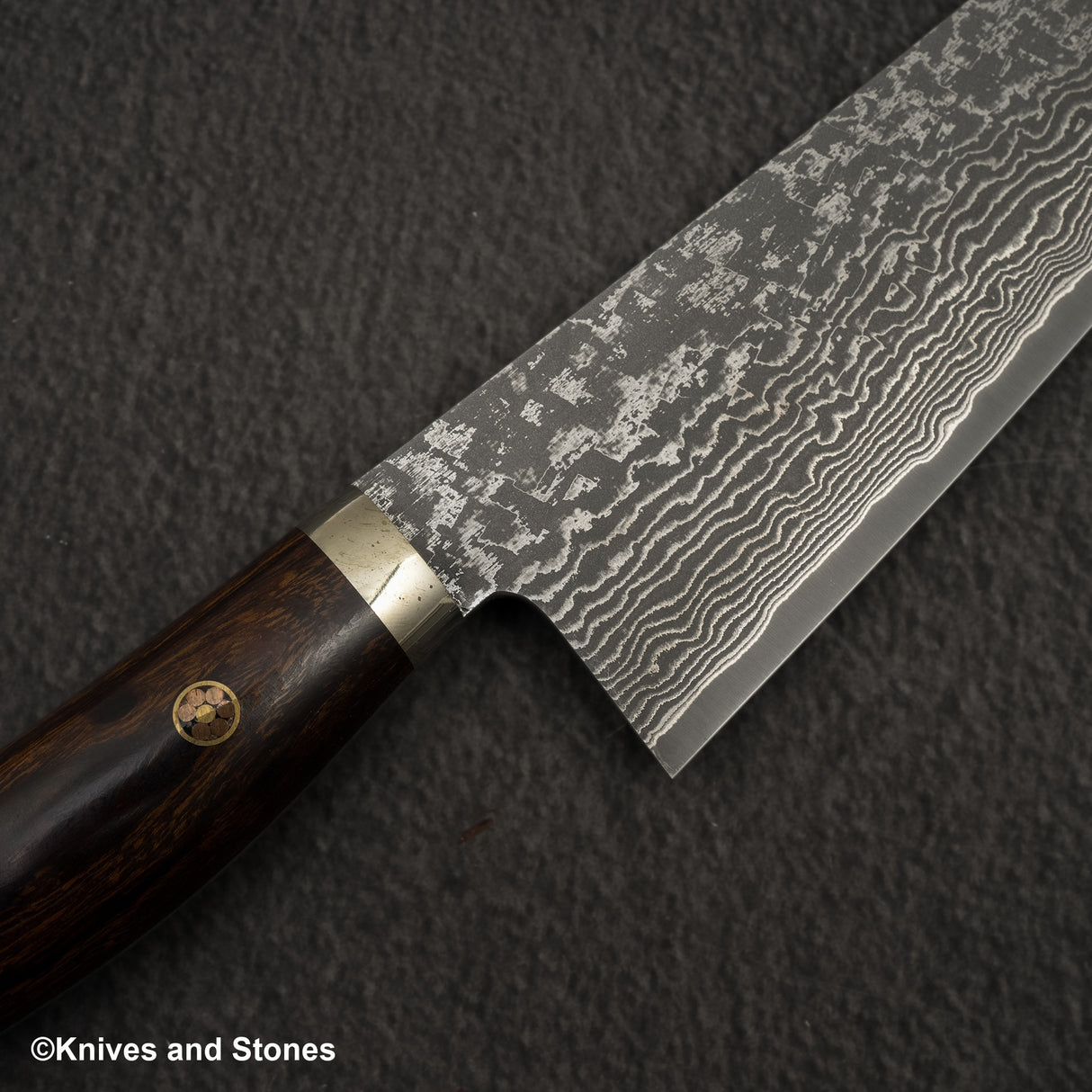 Shigeki Tanaka SG2 Gyuto 210mm Ironwood Western Handle