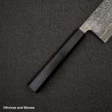 Shiro Kamo 黑雲 SG2 黑色大馬士革牛刀 210mm 烏木