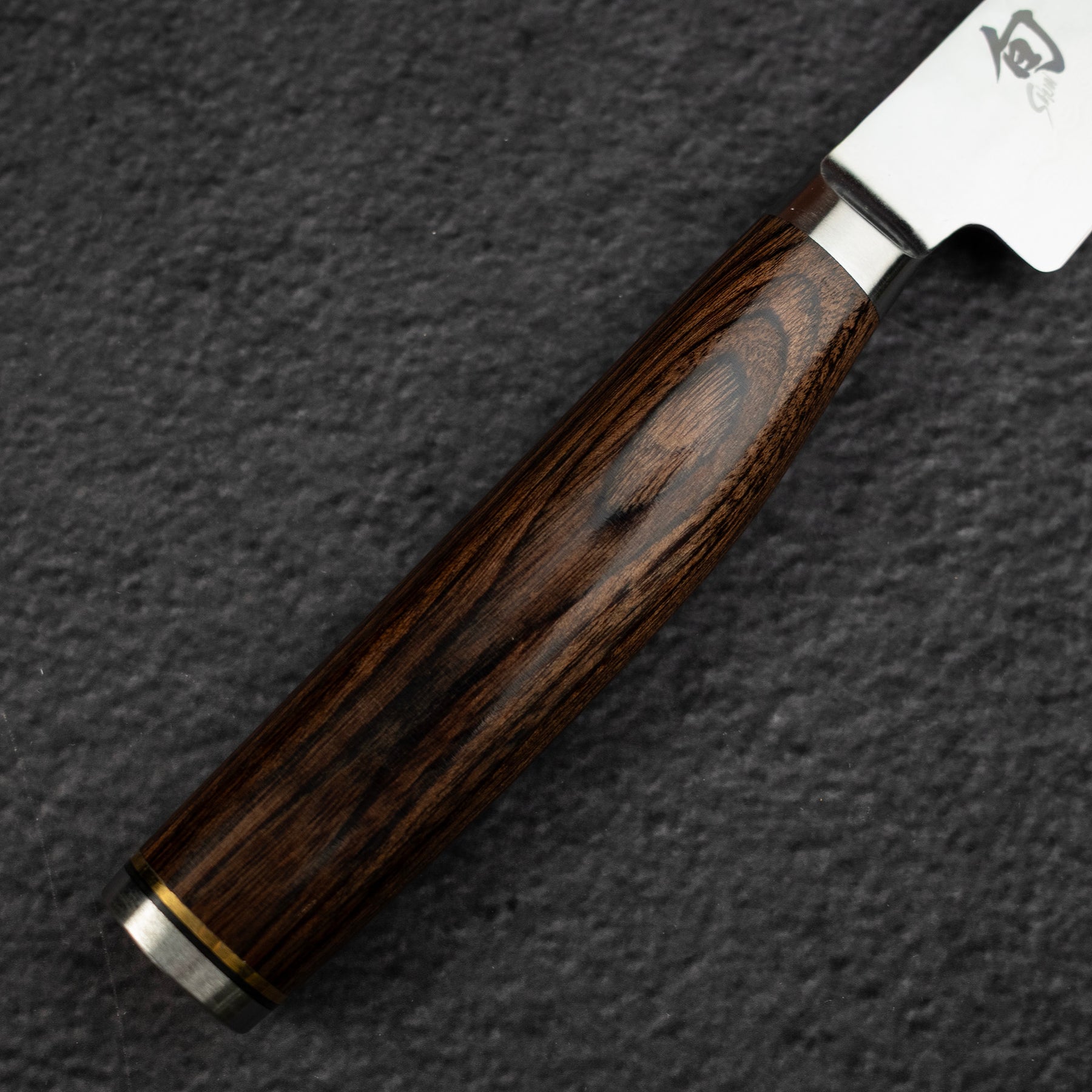 Walnut Pakkawood Japanese knife handle
