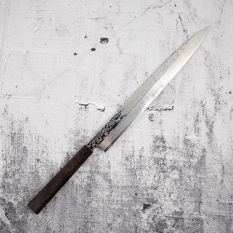 Sukenari SRS-13 Damascus Yanagiba 330mm Mirror Polish with Saya