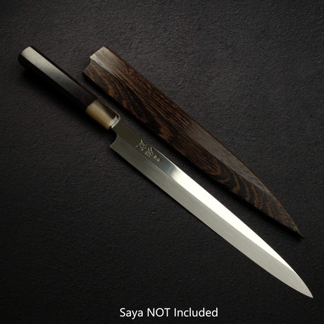 Sukenari SG2 Honyaki Yanagiba 270mm, Ebony Handle Horn Ferrule
