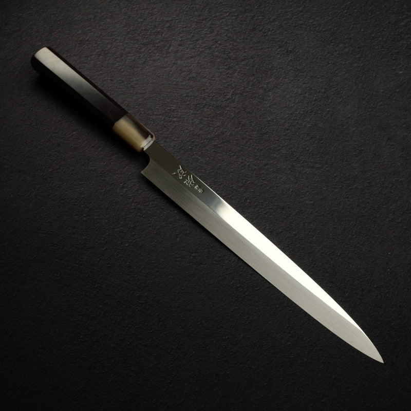 佑成 SG2 本燒 柳刃 270mm 黑檀木柄 牛角柄箍