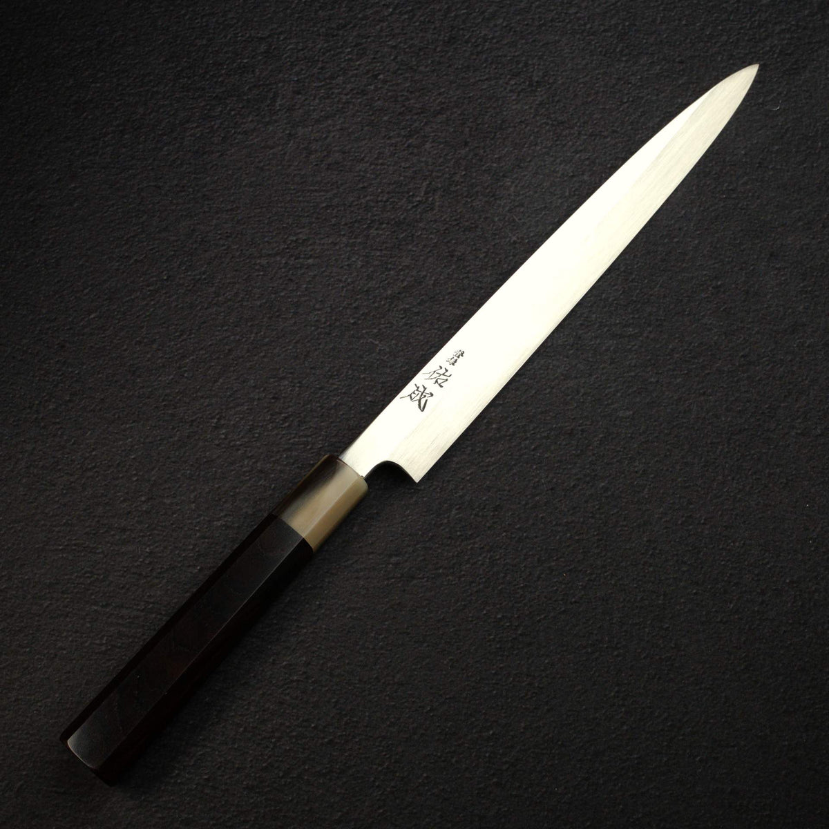Sukenari SG2 Honyaki Yanagiba 270mm, Ebony Handle Horn Ferrule
