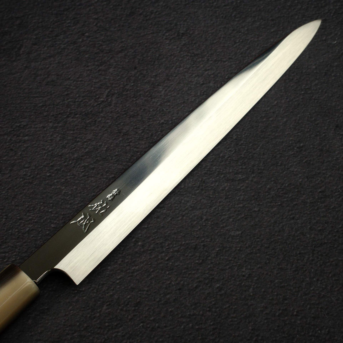 Sukenari SG2 Honyaki Yanagiba 270mm, Ebony Handle Horn Ferrule