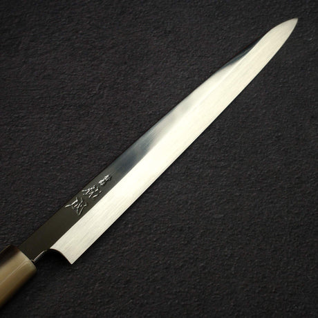 Sukenari SG2 Honyaki Yanagiba 270mm, Ebony Handle Horn Ferrule
