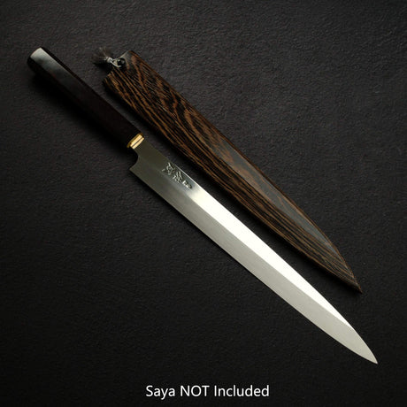 Sukenari SG2 Honyaki Yanagiba 300mm, Ebony Handle Brass Ferrule