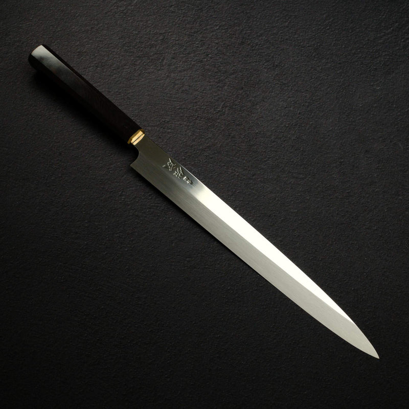佑成 SG2 本燒 柳刃 300mm 黑檀木柄 黃銅柄箍