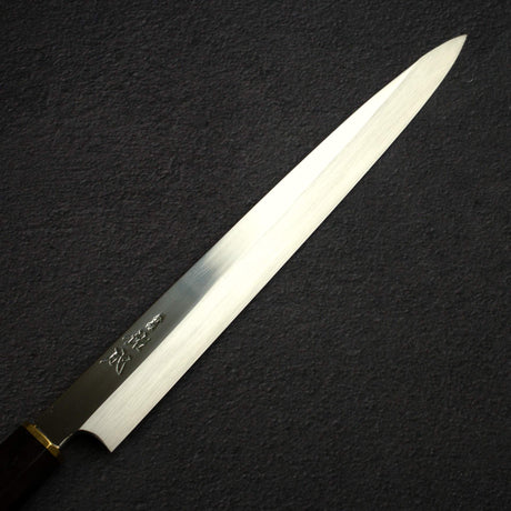 Sukenari SG2 Honyaki Yanagiba 300mm, Ebony Handle Brass Ferrule