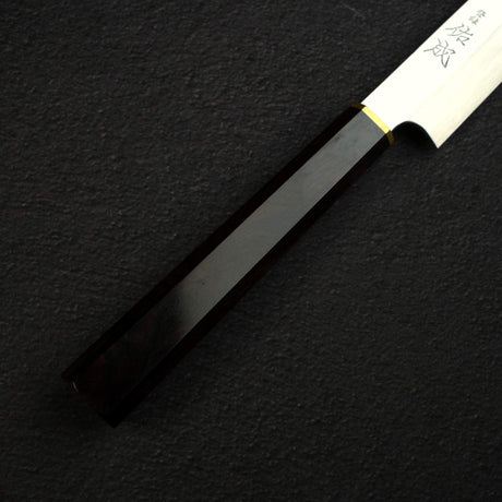 Sukenari SG2 Honyaki Yanagiba 300mm, Ebony Handle Brass Ferrule