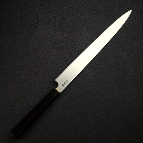 Sukenari SG2 Honyaki Yanagiba 300mm, Ebony Handle Brass Ferrule
