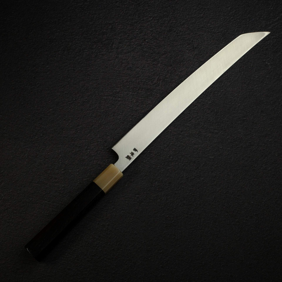 Sukenari SG2 Nimai Sakimaru Takobiki 300mm, Ebony Handle with Horn Ferrule