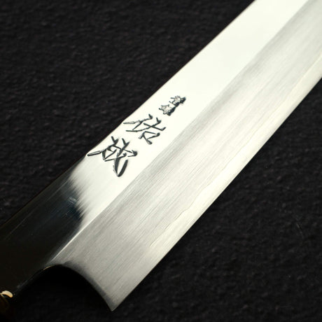 Sukenari SG2 Nimai Sakimaru Takobiki 330mm, Ebony Handle Horn Ferrule
