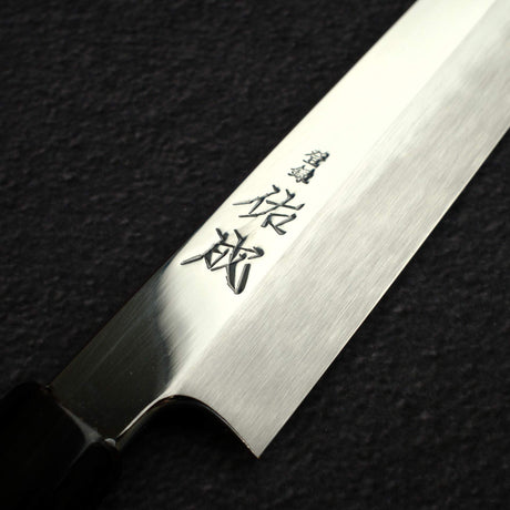 Sukenari VG XEOS Nimai Kiritsuke Yanagiba 270mm, Ebony Handle with Single Spacer