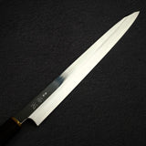 Sukenari VG XEOS Nimai Kiritsuke Yanagiba 300mm, Ebony Handle with Brass Ferrule