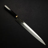 Sukenari VG XEOS Nimai Yanagiba 300mm, Ebony Handle with Brass Ferrule