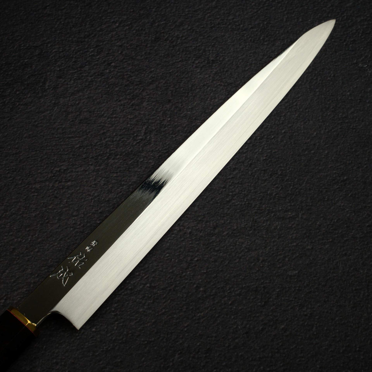 Sukenari VG XEOS Nimai Yanagiba 300mm, Ebony Handle with Brass Ferrule