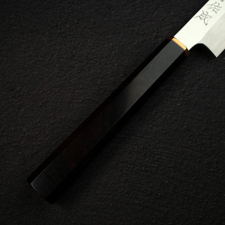Sukenari VG XEOS Nimai Yanagiba 300mm, Ebony Handle with Brass Ferrule