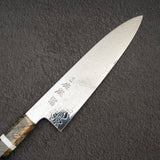 Sukenari ZDP-189 大馬士革牛刀 210 毫米樺木瘤柄