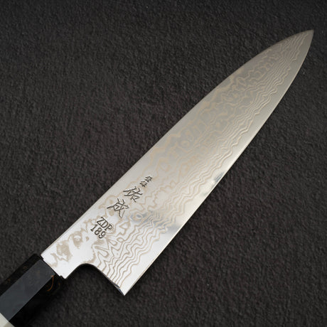 Sukenari ZDP-189 大馬士革牛刀 240 毫米樺木瘤柄