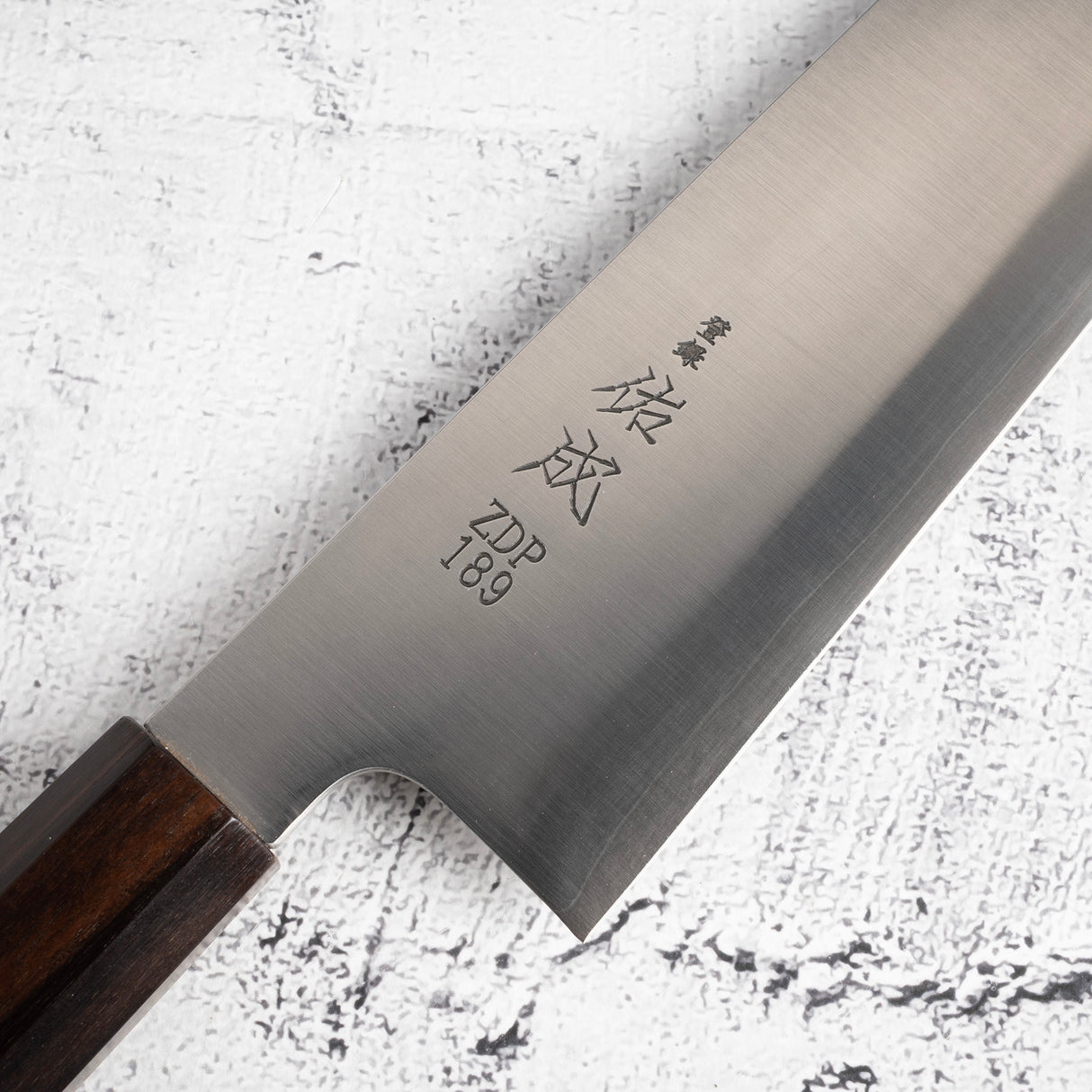 Sukenari ZDP-189 Hairline K tip Gyuto 270mm