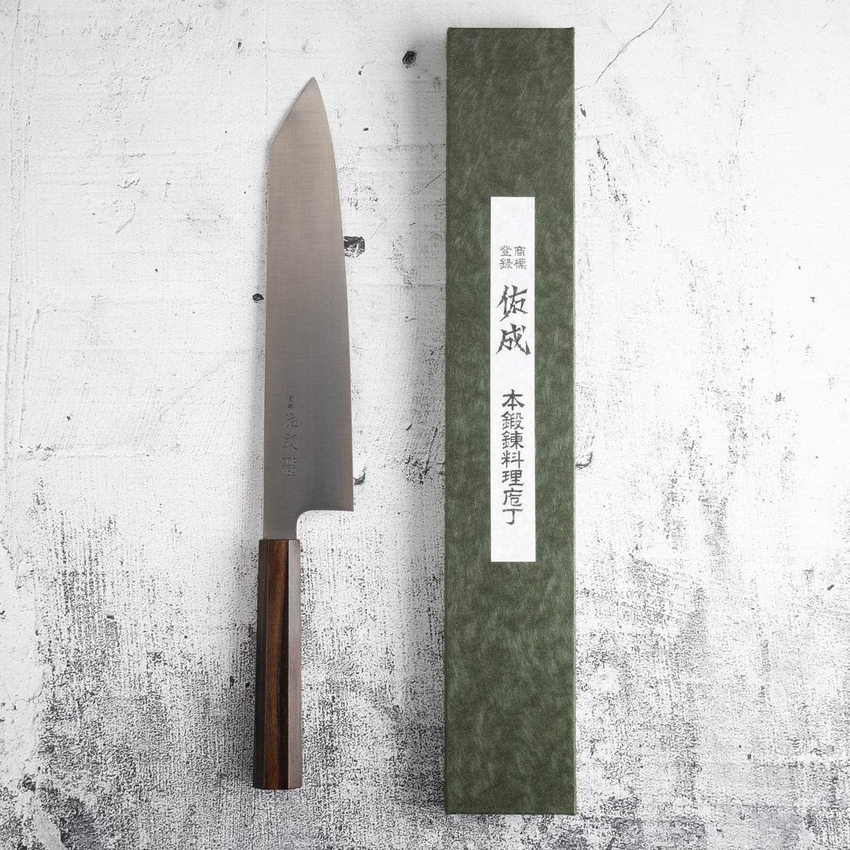 Sukenari ZDP-189 Hairline K tip Gyuto 270mm