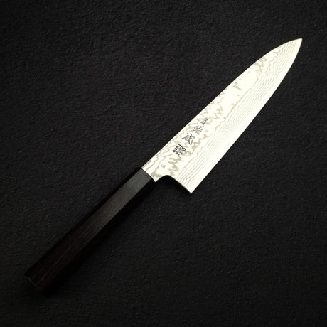 佑成 ZDP-247 大馬士革 牛刀 210mm, 黑檀木 Handle