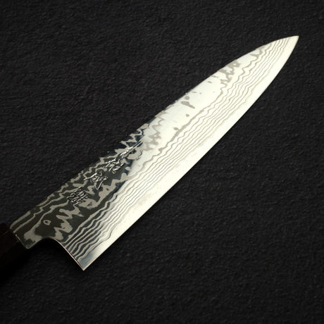 佑成 ZDP-247 大馬士革 牛刀 210mm, 黑檀木 Handle