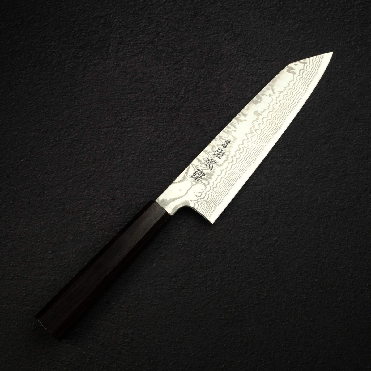 Sukenari ZDP-247 Damascus K-tip Gyuto 210mm, Ebony Handle