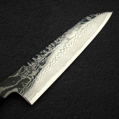 佑成 ZDP-247 大馬士革 切付牛刀 210mm, 黑檀木 Handle