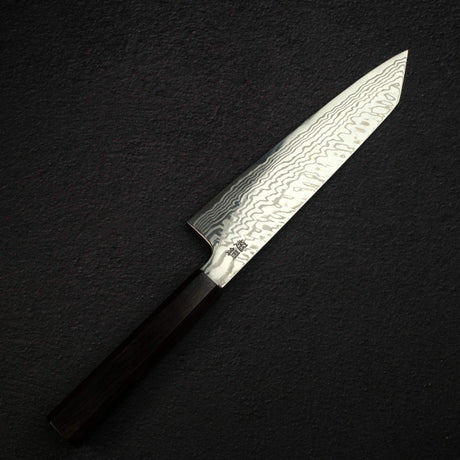 佑成 ZDP-247 大馬士革 切付牛刀 210mm, 黑檀木 Handle