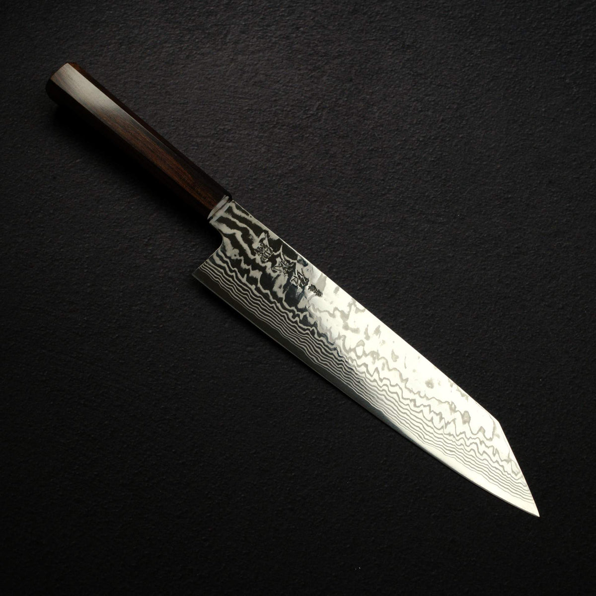 佑成 ZDP-247 大馬士革 切付牛刀 240mm, 黑檀木 Handle