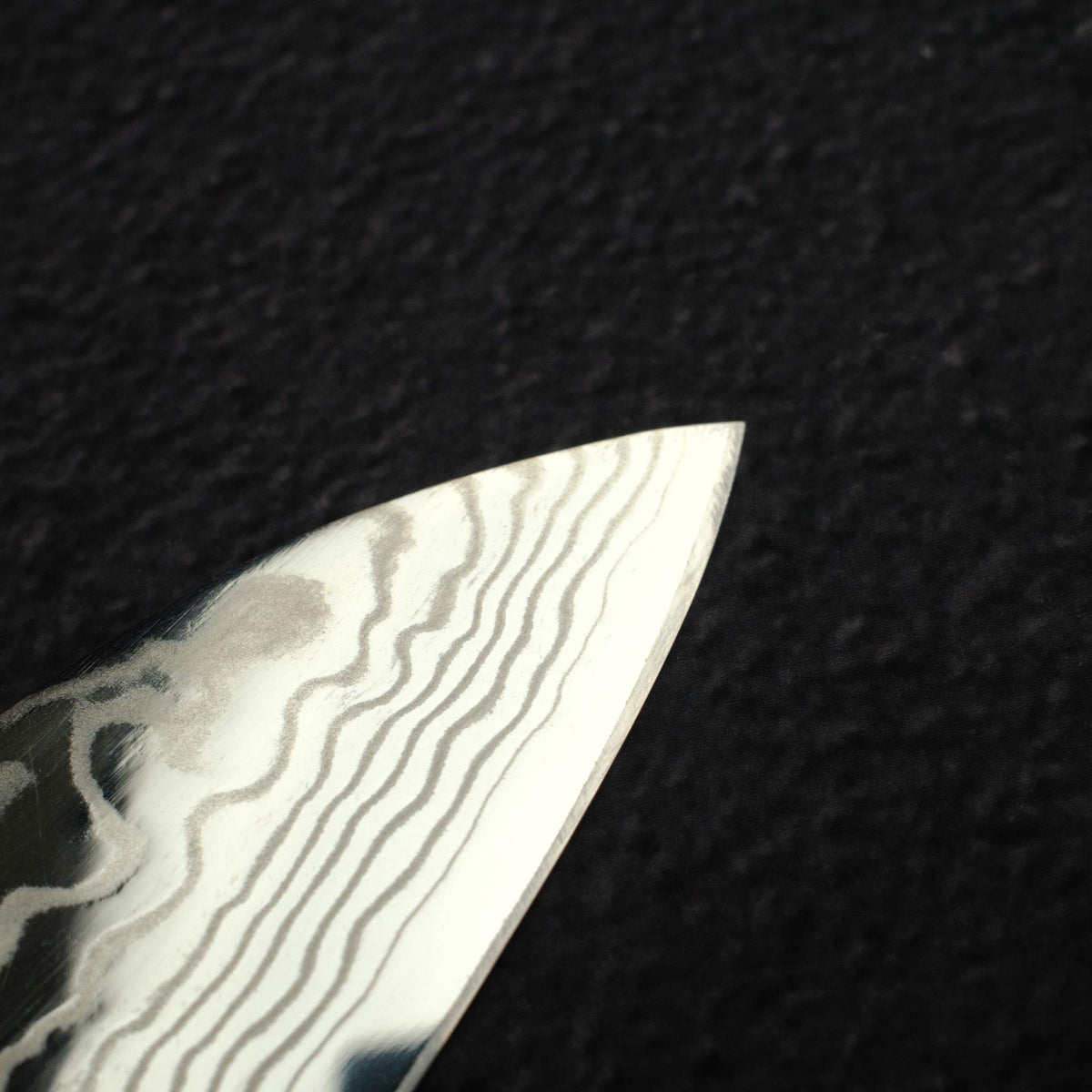 佑成 ZDP-247 大馬士革 三德刀 180mm, 黑檀木 Handle