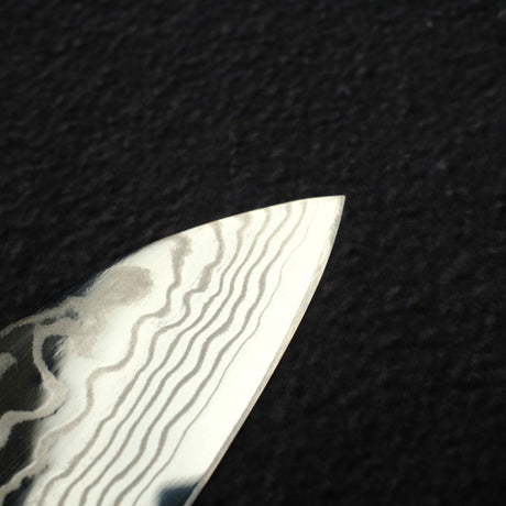 佑成 ZDP-247 大馬士革 三德刀 180mm, 黑檀木 Handle