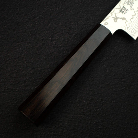 佑成 ZDP-247 大馬士革 三德刀 180mm, 黑檀木 Handle