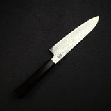 佑成 ZDP-247 大馬士革 三德刀 180mm, 黑檀木 Handle
