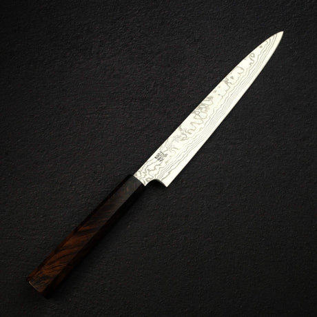 佑成 ZDP-247 大馬士革 筋引 240mm, 黑檀木 Handle