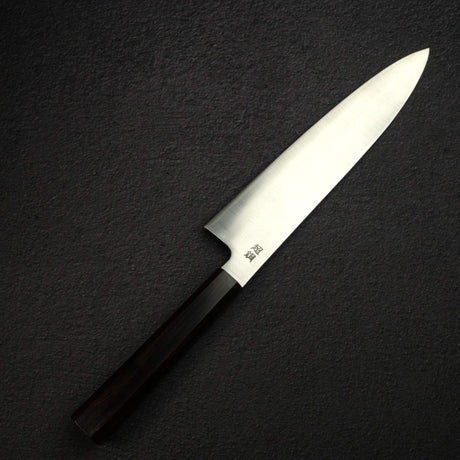 佑成 ZDP-247 Hairline 牛刀 240mm, 黑檀木 Handle