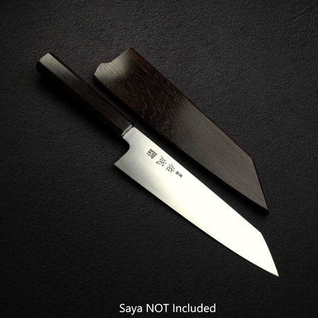 佑成 ZDP-247 Hairline 切付牛刀 210mm, 黑檀木 Handle