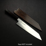 佑成 ZDP-247 Hairline 切付牛刀 240mm, 黑檀木 Handle