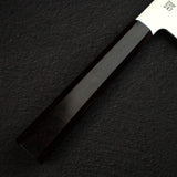 佑成 ZDP-247 Hairline 切付牛刀 240mm, 黑檀木 Handle