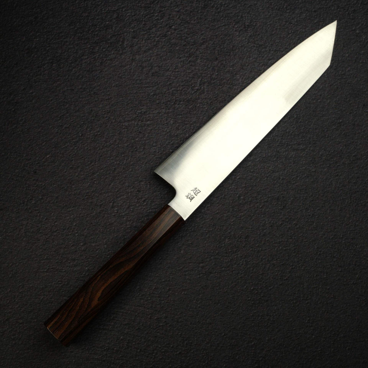 佑成 ZDP-247 Hairline 切付牛刀 240mm, 黑檀木 Handle